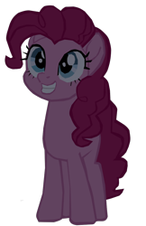 Size: 688x1064 | Tagged: safe, artist:benpictures1, pinkie pie, earth pony, pony, my little pony: the movie, cute, diapinkes, female, inkscape, mare, simple background, solo, transparent background, vector