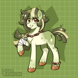 Size: 2000x2000 | Tagged: safe, artist:seasemissary, derpibooru import, oc, oc:spring onion, earth pony, pony, female, mare, solo