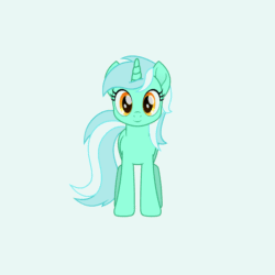 Size: 2000x2000 | Tagged: safe, lyra heartstrings, unicorn, female, mare, solo, solo female, spinning