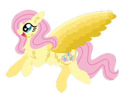 Size: 523x417 | Tagged: safe, artist:littlesnowyowl, derpibooru import, fluttershy, pegasus, pony, female, heart, heart eyes, mare, simple background, smiling, spread wings, transparent background, wingding eyes, wings