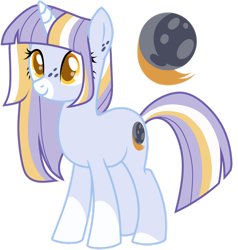 Size: 1280x1344 | Tagged: safe, artist:moonert, derpibooru import, oc, oc:moonrise duck, pony, unicorn, female, mare, simple background, solo, transparent background