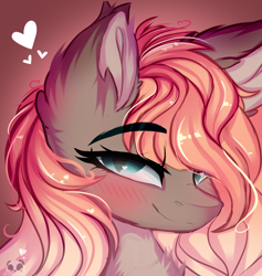 Size: 2500x2640 | Tagged: safe, artist:2pandita, derpibooru import, oc, pony, bust, female, mare, portrait, solo