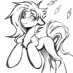 Size: 670x670 | Tagged: artist needed, source needed, safe, derpibooru import, oc, oc:materlia harvest, earth pony, pony, solo