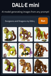 Size: 984x1449 | Tagged: safe, derpibooru import, machine learning generated, pony, dall·e mini, dungeons and dragons, harry potter (series), my little pony, sasquatch, what has science done