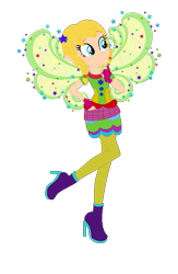 Size: 457x700 | Tagged: safe, artist:selenaede, artist:user15432, derpibooru import, human, equestria girls, barely eqg related, base used, boots, clothes, cosmix, crossover, dress, equestria girls style, equestria girls-ified, fairy, fairy wings, fairyized, fingerless gloves, gloves, green dress, green wings, hairpin, hand on hip, high heel boots, high heels, hylian, linkle, shoes, simple background, sparkly wings, stars, the legend of zelda, transparent background, wings, winx, winx club, winxified