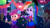 Size: 3410x1920 | Tagged: safe, derpibooru import, screencap, rainbow dash, scootaloo, eqg summertime shorts, equestria girls, raise this roof, >:), belt, canterlot high, clothes, cutie mark on clothes, duo focus, eyes closed, fall formal outfits, female, fingerless gloves, gloves, high res, male, open mouth, open smile, sleeveless, smiling