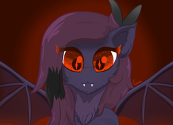 Size: 2986x2149 | Tagged: safe, artist:vinca, derpibooru import, oc, oc:purple rain, bat pony, bat pony oc, bat wings, front view, solo, wings