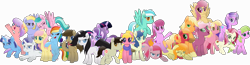 Size: 26361x6845 | Tagged: safe, alternate version, artist:agrol, artist:forgalorga, artist:lincolnbrewsterfan, derpibooru import, amethyst star, applejack, berry punch, berryshine, big macintosh, bon bon, carrot top, cheerilee, cherry berry, cloud kicker, daisy, dizzy twister, doctor whooves, flower wishes, fluttershy, golden harvest, lily, lily valley, lyra heartstrings, macareina, minuette, orange swirl, pinkie pie, princess celestia, princess luna, rainbow dash, rarity, roseluck, skyra, sparkler, starlight glimmer, sweetie drops, twilight sparkle, twilight sparkle (alicorn), oc, oc:forga, oc:interrobang, oc:truvi, alicorn, earth pony, pegasus, pony, unicorn, 2 4 6 greaaat, hurricane fluttershy, my little pony: the movie, rainbow roadtrip, the cutie map, the super speedy cider squeezy 6000, to where and back again, .svg available, :c, :d, >:), >:d, absurd resolution, alternate cutie mark, alternate hairstyle, alternative cutie mark placement, amber eyes, bag, bedroom eyes, berrybetes, bipedal, black mane, black tail, blonde, blonde mane, blonde tail, blue eyes, bowtie, braid, braided ponytail, brown mane, brown tail, camera, carrying, change your reality, cheeribetes, clock, clothes, cloud, coin, collage, colored pupils, colored wings, constellation, curly hair, curly mane, curly tail, cute, cyan eyes, determination, determined, determined face, determined look, determined smile, diamond, doctorbetes, draw me like one of your french girls, earth pony oc, earth pony rainbow dash, exclamation point, eyeshadow, face down ass up, fake cutie mark, fan animation, fanart, female, flirting, flower, flower flight, flower in hair, folded wings, food, freckles, frown, fuchsia eyes, gesture, gradient eyes, gradient hooves, gradient mane, gradient tail, gradient wings, grapes, green eyes, green mane, green tail, hair, hair bun, hair over one eye, hair tie, happy, harness, harp, heart, heart hoof, hoof around neck, hoof on head, horn, hug, interrobang, interrobetes, irrational exuberance, lidded eyes, lightning, loose hair, lying, lying down, lying on top of someone, magenta eyes, makeup, male, mane, mane down, mane six, mane swap, mare, movie accurate, multicolored hair, multicolored mane, multicolored tail, musical instrument, ocbetes, one eye closed, open mouth, open smile, orange mane, orange tail, paper, pineapple, pink eyes, pink mane, pink tail, pinkamena diane pie, plushie, pointing, ponies riding ponies, ponies sitting next to each other, ponies standing next to each other, ponytail, prone, purple eyes, purple mane, purple tail, question mark, quill, race swap, rainbow, rainbow hair, rainbow tail, raised hoof, raised leg, riding, riding a pony, role reversal, rose, rule 63, sad face, saddle bag, scarf, scroll, self paradox, self ponidox, simple background, slash, smiling, species swap, spread arms, spread hooves, spread wings, stallion, standing, standing on one leg, straight hair, straight mane, striped mane, striped tail, sultry pose, svg, tack, tail, transparent background, two toned mane, two toned tail, underhoof, unshorn fetlocks, vector, wall of tags, wasted, watch, wing hands, wing hold, wings, wink, yellow mane, yellow tail
