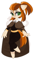 Size: 1008x1800 | Tagged: safe, artist:purplegrim40, derpibooru import, oc, oc only, anthro, earth pony, unguligrade anthro, anthro oc, clothes, earth pony oc, female, looking at you, mare, simple background, solo, transparent background, white outline, witch