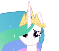 Size: 1024x882 | Tagged: safe, derpibooru import, princess celestia, alicorn, pony, keep calm and flutter on, cute, cutelestia, female, looking at you, mare, simple background, solo, white background