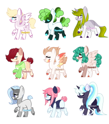 Size: 1666x1891 | Tagged: safe, artist:moonert, derpibooru import, oc, oc only, earth pony, pegasus, pony, unicorn, base used, clothes, earth pony oc, horn, pegasus oc, raised hoof, raised leg, simple background, transparent background, unicorn oc, wings