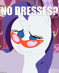 Size: 452x552 | Tagged: safe, artist:realgero, derpibooru import, rarity, pony, unicorn, and then there's rarity, boutique, cute, glasses, looking at you, meme, no bitches?, raribetes, sad, sadorable, solo, that pony sure does love dresses