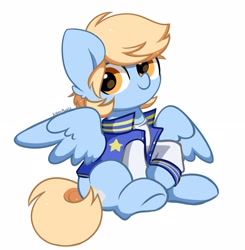 Size: 2580x2635 | Tagged: safe, artist:kittyrosie, derpibooru import, oc, oc only, pegasus, pony, pegasus oc, simple background, white background