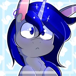 Size: 2000x2000 | Tagged: safe, artist:von babbitt, derpibooru import, oc, oc:gradiant, pony, unicorn, magic, solo