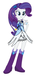 Size: 632x1264 | Tagged: safe, artist:mlgskittles, derpibooru import, rarity, equestria girls, boots, clothes, dress, high heel boots, jewelry, shoes, simple background, solo, transparent background