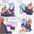 Size: 1604x1588 | Tagged: safe, artist:dstears, derpibooru import, moondancer, princess celestia, alicorn, anthro, unicorn, 4 panel comic, bonzi buddy, breasts, clothes, comic, computer, crying, cute, cutelestia, duo, female, fire, glasses, homestar runner, internet explorer, laptop computer, lighter, mare, open mouth, reference, sad, sadorable, speech bubble, tech support, this will end in tears, toolbar, virus