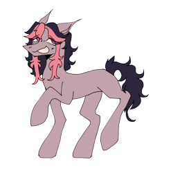 Size: 2040x2040 | Tagged: safe, artist:neonbugzz, derpibooru import, oc, oc only, earth pony, colored sketch, full body, looking away, nervous