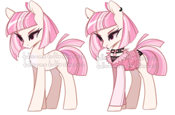 Size: 1280x840 | Tagged: safe, artist:dammmnation, derpibooru import, oc, oc only, earth pony, pony, clothes, ear piercing, earring, earth pony oc, eyelashes, female, jewelry, mare, nose piercing, nose ring, obtrusive watermark, piercing, simple background, transparent background, watermark