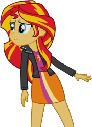 Size: 594x825 | Tagged: safe, artist:pascalmulokozi2, derpibooru import, edit, edited screencap, screencap, sunset shimmer, equestria girls, equestria girls (movie), background removed, simple background, solo, transparent background