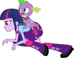 Size: 534x416 | Tagged: safe, artist:pascalmulokozi2, derpibooru import, edit, edited screencap, screencap, spike, twilight sparkle, twilight sparkle (alicorn), alicorn, equestria girls, background removed, simple background, transparent background