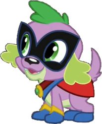 Size: 252x306 | Tagged: safe, artist:pascalmulokozi2, derpibooru import, edit, edited screencap, screencap, humdrum, spike, spike the regular dog, dog, equestria girls, movie magic, spoiler:eqg specials, background removed, power ponies, simple background, solo, transparent background