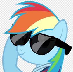 Size: 920x900 | Tagged: safe, artist:puetsua, derpibooru import, edit, rainbow dash, pegasus, pony, alpha channel, checkered background, cropped, solo, sunglasses