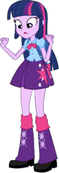 Size: 238x689 | Tagged: safe, artist:pascalmulokozi2, derpibooru import, edit, edited screencap, screencap, twilight sparkle, twilight sparkle (alicorn), alicorn, equestria girls, equestria girls (movie), background removed, female, simple background, solo, transparent background