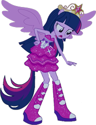 Size: 585x756 | Tagged: safe, artist:pascalmulokozi2, derpibooru import, edit, edited screencap, screencap, twilight sparkle, twilight sparkle (alicorn), alicorn, equestria girls, equestria girls (movie), background removed, big crown thingy, element of magic, fall formal outfits, jewelry, ponied up, regalia, simple background, transparent background