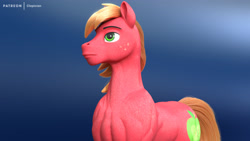 Size: 3840x2160 | Tagged: safe, artist:clopician, derpibooru import, big macintosh, earth pony, pony, 3d, 4k, high res, male, solo