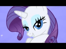 Size: 640x480 | Tagged: safe, derpibooru import, screencap, rarity, pony, unicorn, friendship is magic, season 1, female, looking at you, mare, smiling, smiling at you, solo