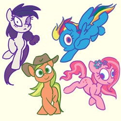 Size: 2048x2048 | Tagged: safe, artist:pfeffaroo, derpibooru import, earth pony, pegasus, pony, bootleg