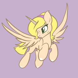 Size: 2048x2048 | Tagged: safe, artist:pfeffaroo, derpibooru import, oc, oc only, alicorn, pony, alicorn oc, horn, solo, wings