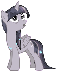 Size: 3146x4000 | Tagged: safe, artist:tardifice, artist:wardex101, derpibooru import, edit, twilight sparkle, twilight sparkle (alicorn), alicorn, pony, do princesses dream of magic sheep, bags under eyes, discorded, discorded twilight, female, frown, high res, looking up, mare, open mouth, simple background, solo, transparent background, twilight tragedy, vector, wet, wet mane, wet mane twilight sparkle
