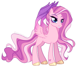 Size: 1478x1257 | Tagged: safe, artist:gihhbloonde, derpibooru import, oc, oc:shyshy, pegasus, pony, female, mare, simple background, solo, transparent background