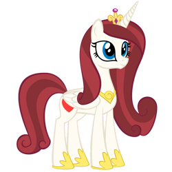 Size: 1024x1024 | Tagged: safe, artist:taionafan369, derpibooru import, oc, oc:princess soft heart, alicorn, pony, series:the chronicles of nyx, series:the next generation, series:the nyxian alliance, alicorn oc, clothes, grandparent:oc:ben mare, grandparent:twilight sparkle, grandparents:benlight, grandparents:canon x oc, horn, jewelry, next next generation, offspring, offspring's offspring, parent:oc:blix, parent:oc:nyx, parents:blyx, parents:oc x oc, peytral, recolor, regalia, shoes, simple background, solo, tiara, transparent background, wings