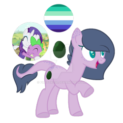 Size: 900x900 | Tagged: safe, artist:elementbases, artist:firefox238, derpibooru import, rarity, spike, oc, oc:jade, dracony, hybrid, pony, unicorn, base used, color palette, deviantart watermark, female, gay pride flag, hug, interspecies offspring, male, obtrusive watermark, offspring, open mouth, parent:rarity, parent:spike, parents:sparity, pride, pride flag, reference sheet, screencap reference, shipping, simple background, smiling, solo, sparity, straight, traditional art, transparent background, watermark