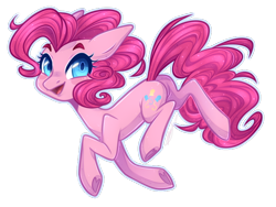 Size: 692x521 | Tagged: safe, artist:purplegrim40, derpibooru import, pinkie pie, pony, simple background, solo, transparent background