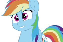 Size: 1280x855 | Tagged: safe, artist:benpictures1, rainbow dash, pegasus, pony, my little pony: the movie, cute, dashabetes, female, inkscape, mare, simple background, solo, transparent background, vector