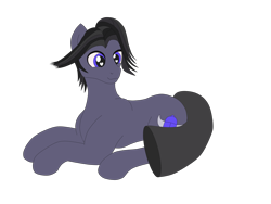 Size: 4128x3096 | Tagged: safe, artist:lennystendhal13, derpibooru import, oc, oc:overlooked wonder, earth pony, pony, lying down, male, prone, simple background, solo, stallion, transparent background