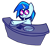 Size: 720x657 | Tagged: safe, artist:rainbrony, derpibooru import, dj pon-3, vinyl scratch, pony, unicorn, friday night funkin', glasses, happy, simple background, solo, transparent background, turntable