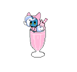 Size: 1280x1204 | Tagged: safe, artist:cakechan69, derpibooru import, oc, oc:fleurbelle, alicorn, alicorn oc, female, golden eyes, horn, mare, milkshake, onesie, simple background, straw in mouth, transparent background, wings