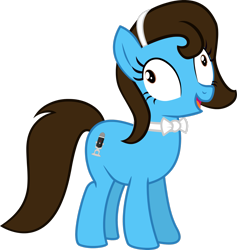 Size: 2387x2513 | Tagged: safe, artist:egstudios93, derpibooru import, oc, oc only, oc:bella voce, earth pony, pony, bowtie, derp, earth pony oc, faic, high res, show accurate, simple background, transparent background