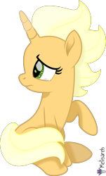 Size: 4000x6639 | Tagged: safe, artist:melisareb, derpibooru import, pony, unicorn, my little pony: the movie, .svg available, absurd resolution, crying, female, mare, movie accurate, simple background, sitting, solo, sungold, transparent background, vector