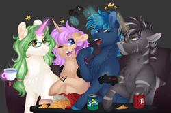 Size: 3500x2317 | Tagged: safe, artist:roselord, derpibooru import, oc, pony, unicorn, chest fluff, commission, custom commision, fluffy, ych result