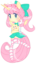 Size: 744x1341 | Tagged: safe, artist:cutiesparke, derpibooru import, fluttershy, alicorn, semi-anthro, alicornified, alternate hairstyle, blue eyes, blushing, bow, clothes, crossover, duo, fluttercorn, hair bow, heart, lightly watermarked, pokémon, race swap, ribbon, simple background, skirt, socks, sparkles, striped socks, thigh highs, togepi, transparent background, uniform, watermark