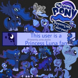 Size: 1080x1080 | Tagged: safe, derpibooru import, editor:twenty.one.dolls, princess luna, alicorn, breezie, butterfly, kirin, pony, baby, breeziefied, calendar of lunas, caption, cupcake, cute, cutie mark, female, filly, foal, food, hands on head, heart shaped, horn, image macro, kirin luna, kirin-ified, logo, lunabetes, multeity, on floor, s1 luna, sitting, sleeping, species swap, text, wings, woona, younger