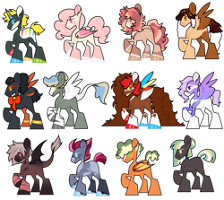 Size: 1280x1141 | Tagged: safe, artist:moonert, derpibooru import, oc, oc only, bat pony, earth pony, pegasus, pony, base used, bat pony oc, bat wings, earth pony oc, hoof polish, male, pegasus oc, raised hoof, raised leg, simple background, solo, stallion, transparent background, wings