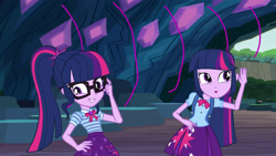 Size: 2500x1406 | Tagged: safe, artist:ktd1993, derpibooru import, sci-twi, twilight sparkle, equestria girls, duo, twolight