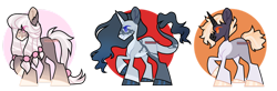 Size: 1280x421 | Tagged: safe, artist:moonert, derpibooru import, oc, oc only, pony, unicorn, horn, male, raised hoof, raised leg, simple background, stallion, transparent background, unicorn oc