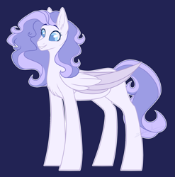 Size: 1721x1741 | Tagged: safe, artist:purplegrim40, derpibooru import, oc, oc only, pegasus, pony, female, magical lesbian spawn, mare, offspring, parent:fluttershy, parent:high winds, pegasus oc, simple background, smiling, solo